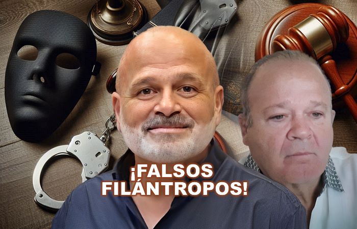 Chamel y José Gaspard Morell: Los «filántropos» con un prontuario delictivo que no pueden esconder