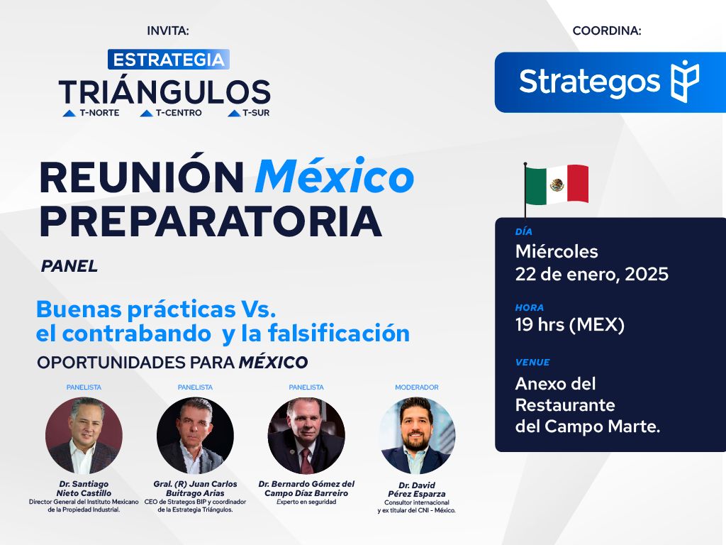 Strategos BIP Organiza Foro en México sobre Buenas Prácticas para Combatir el Comercio Ilegal Strategos BIP Organiza Foro en México sobre Buenas Prácticas para Combatir el Comercio Ilegal