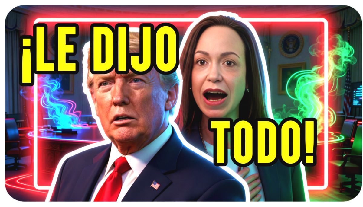 ¿Qué conversaron María Corina y Trump? La «Verdad Oculta» sobre PDVSA y el futuro de Venezuela