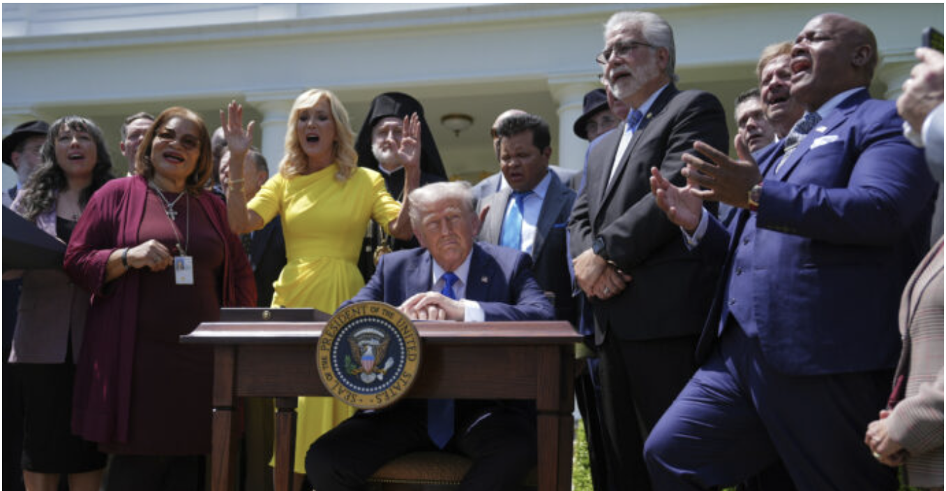 Para los trumpianos, la guerra contra Irán es una Cruzada: desconciertan al Vaticano y comparan al magnate con “Jesús que guía la lucha entre el bien y el mal”