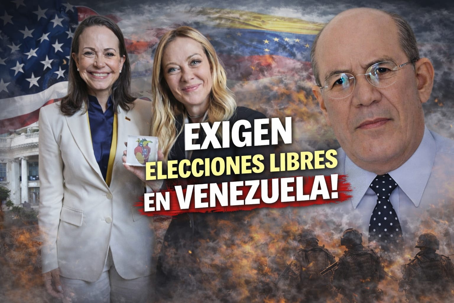 Omar González: Europa y EEUU exigen elecciones libres en Venezuela