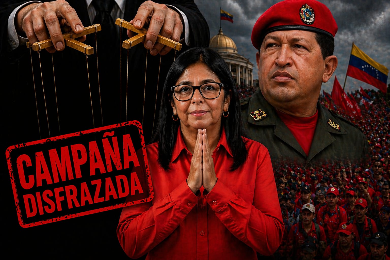 Omar González: Delcy Rodríguez usa una falsa peregrinación como fachada política