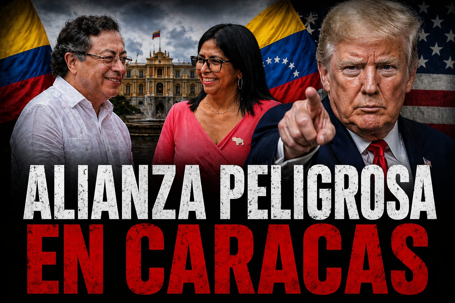 Omar González: Delcy se alinea con Petro y conspira contra EEUU