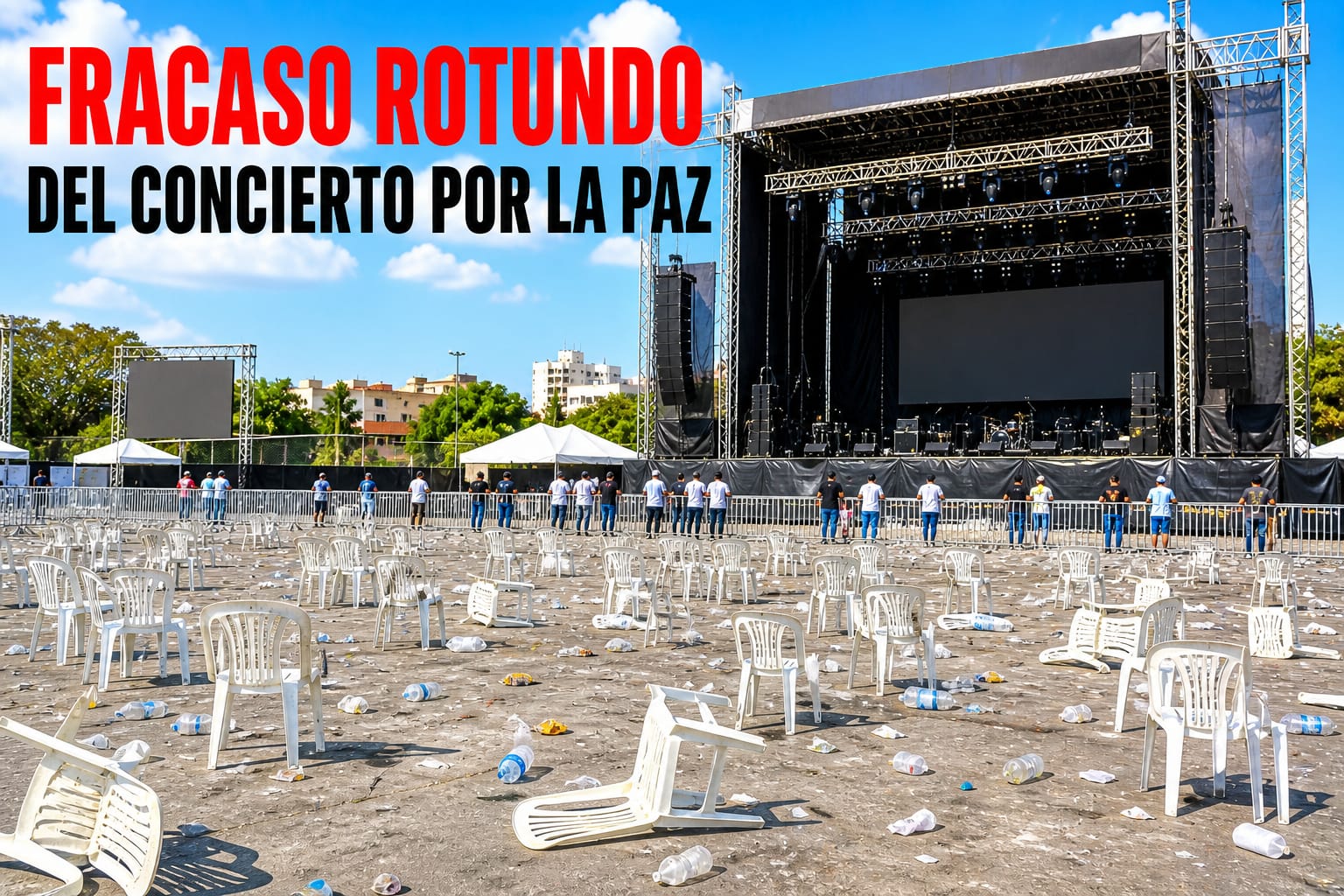 Omar González: La Carlota vacía es el veredicto del país contra la farsa del poder