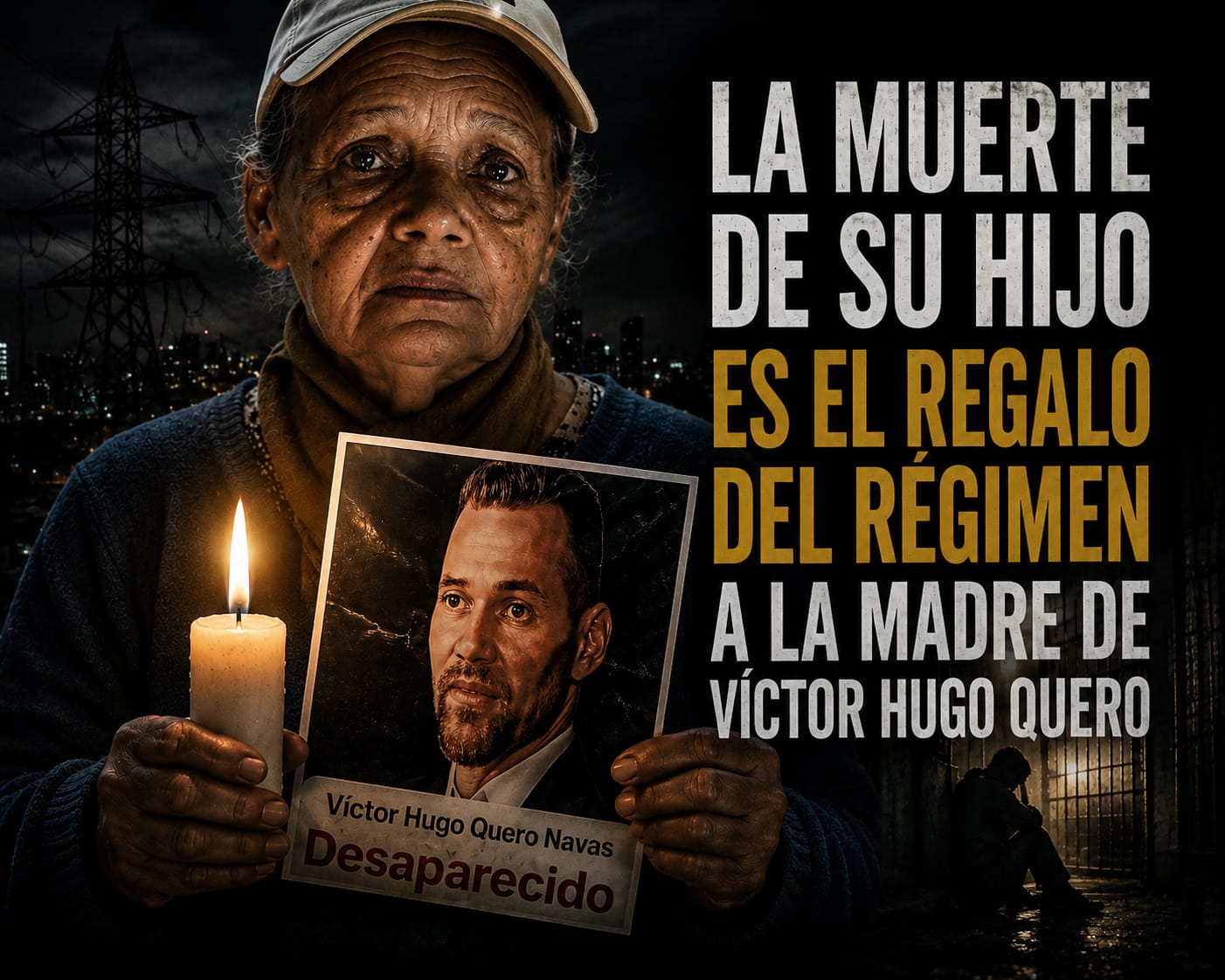 Omar González: La muerte de su hijo, es el regalo del régimen a la madre de Víctor Hugo Quero