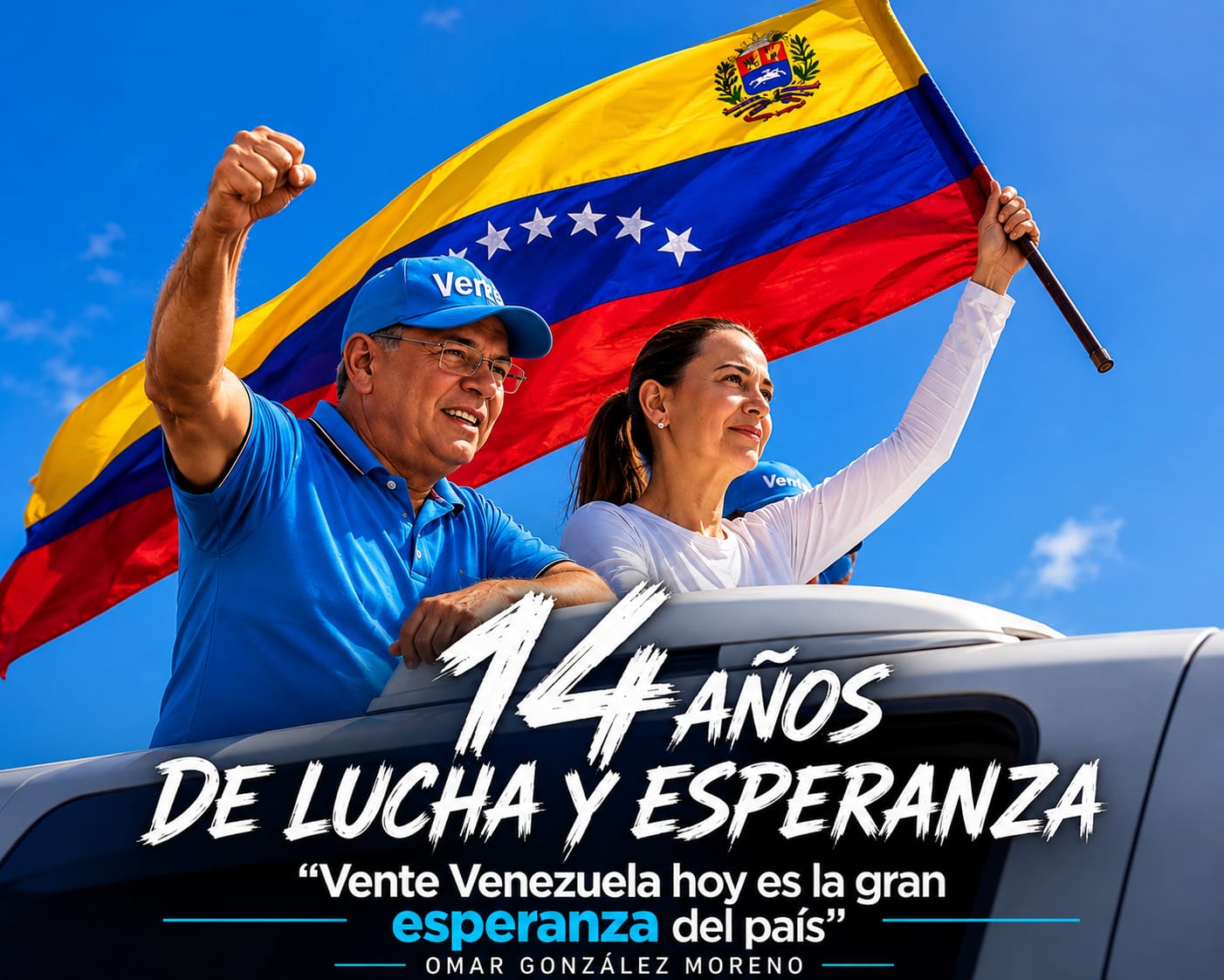 Omar González: Vente Venezuela hoy es la gran esperanza del país