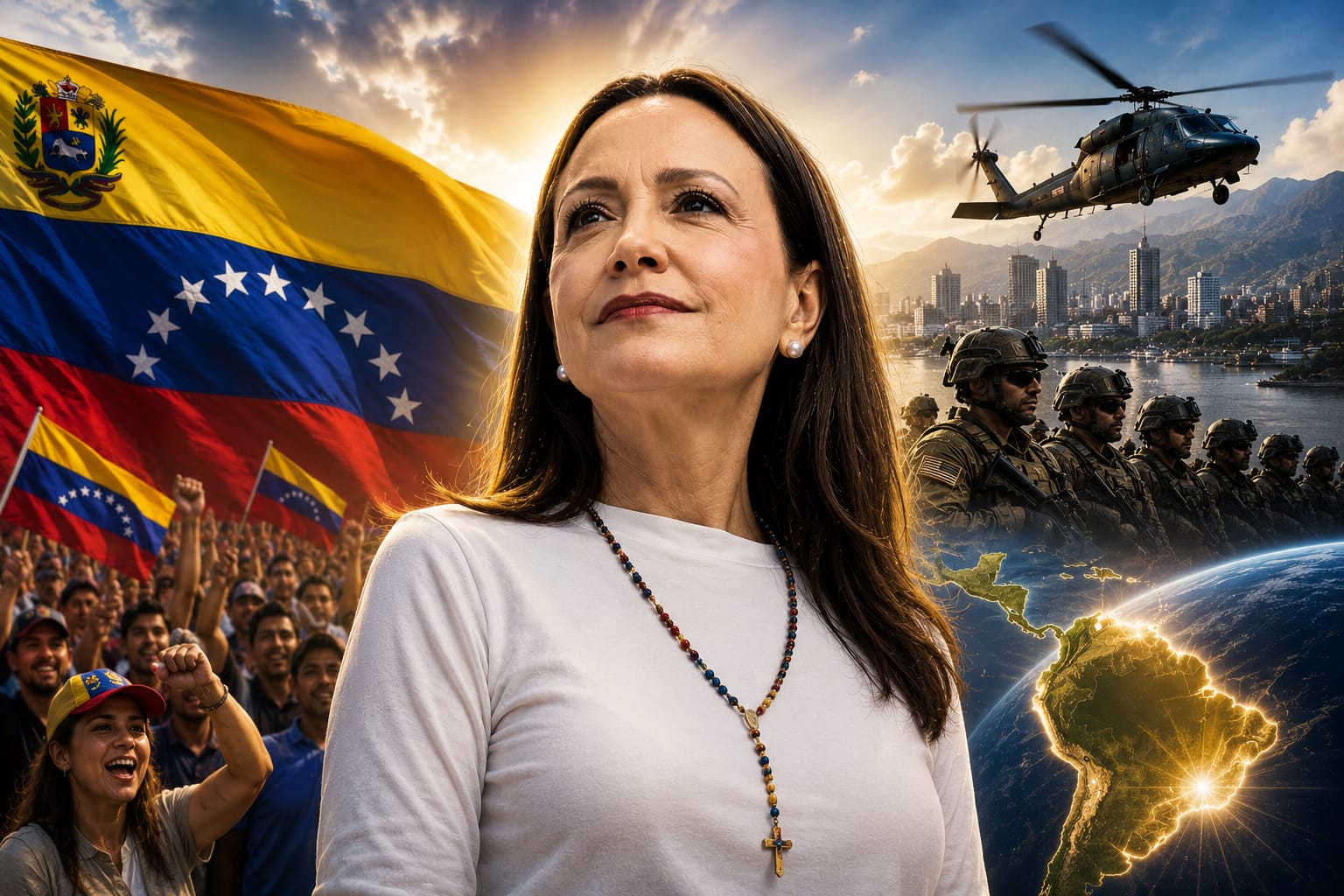 Omar González: María Corina Machado liderará la liberación definitiva de Venezuela