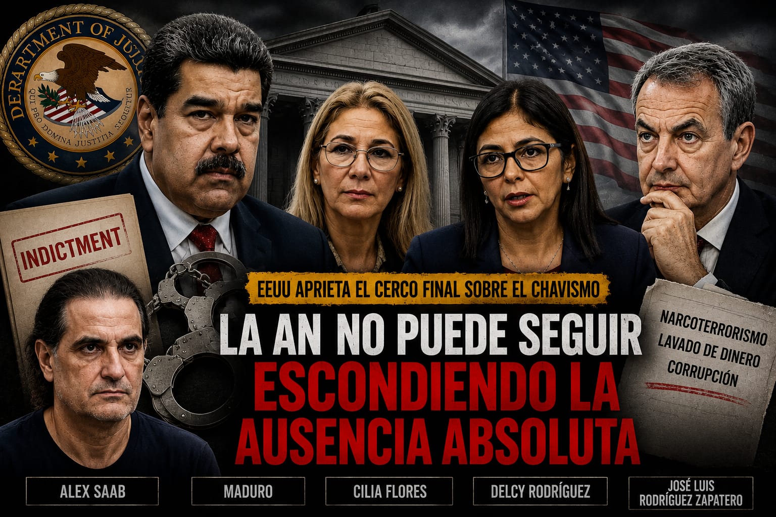 Omar González: La AN no puede seguir escondiendo la ausencia absoluta Omar González: La AN no puede seguir escondiendo la ausencia absoluta