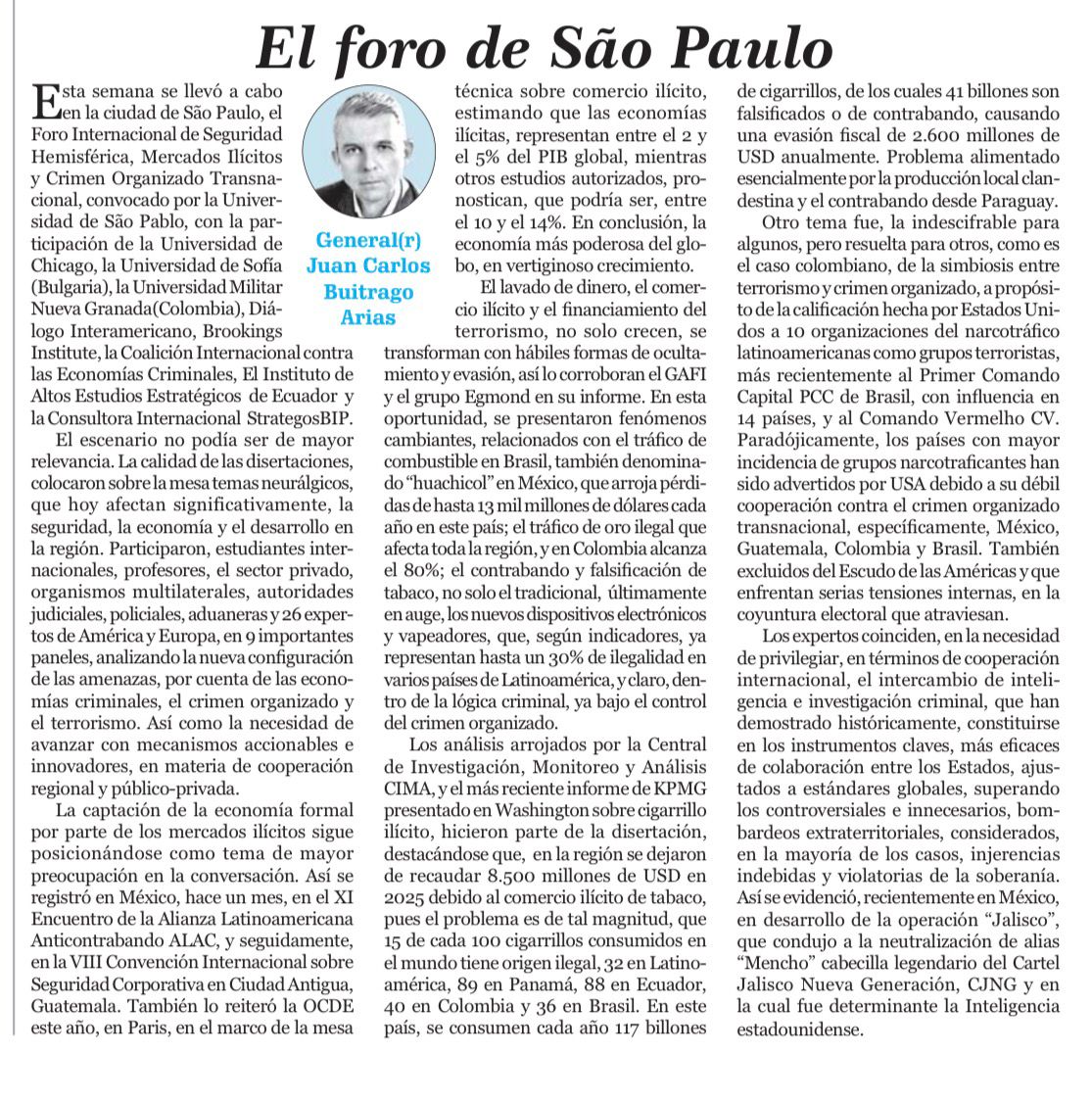 El foro de São Paulo