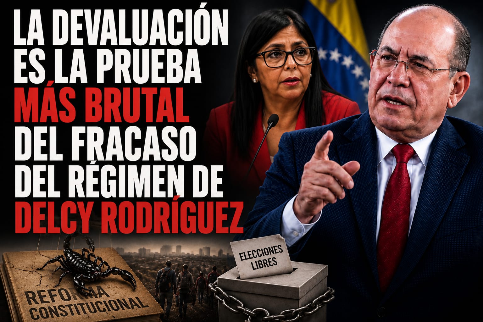 Omar González: La devaluación es la prueba más brutal del fracaso económico del régimen Omar González: La devaluación es la prueba más brutal del fracaso económico del régimen