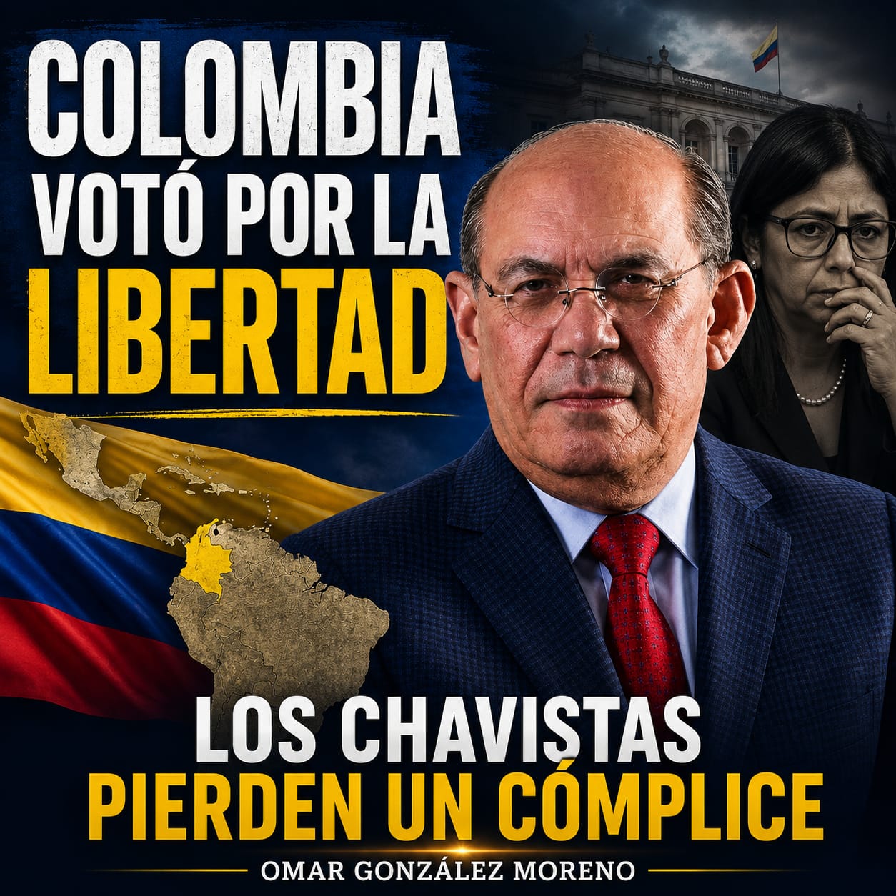 Omar González: Colombia votó por la libertad y los chavistas venezolanos pierden un cómplice