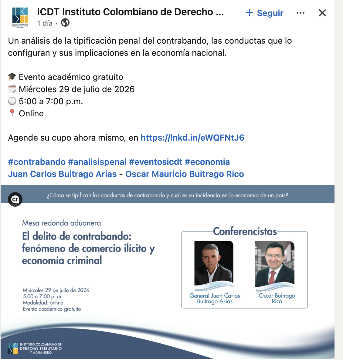 Juan Carlos Buitrago fortalece su agenda internacional contra el crimen organizado Juan Carlos Buitrago fortalece su agenda internacional contra el crimen organizado