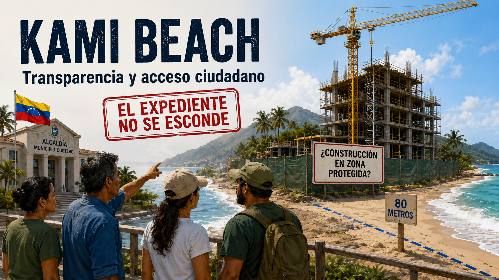 KAMI BEACH: La Alcaldía debe abrir el expediente y rendir cuentas a la comunidad KAMI BEACH: La Alcaldía debe abrir el expediente y rendir cuentas a la comunidad