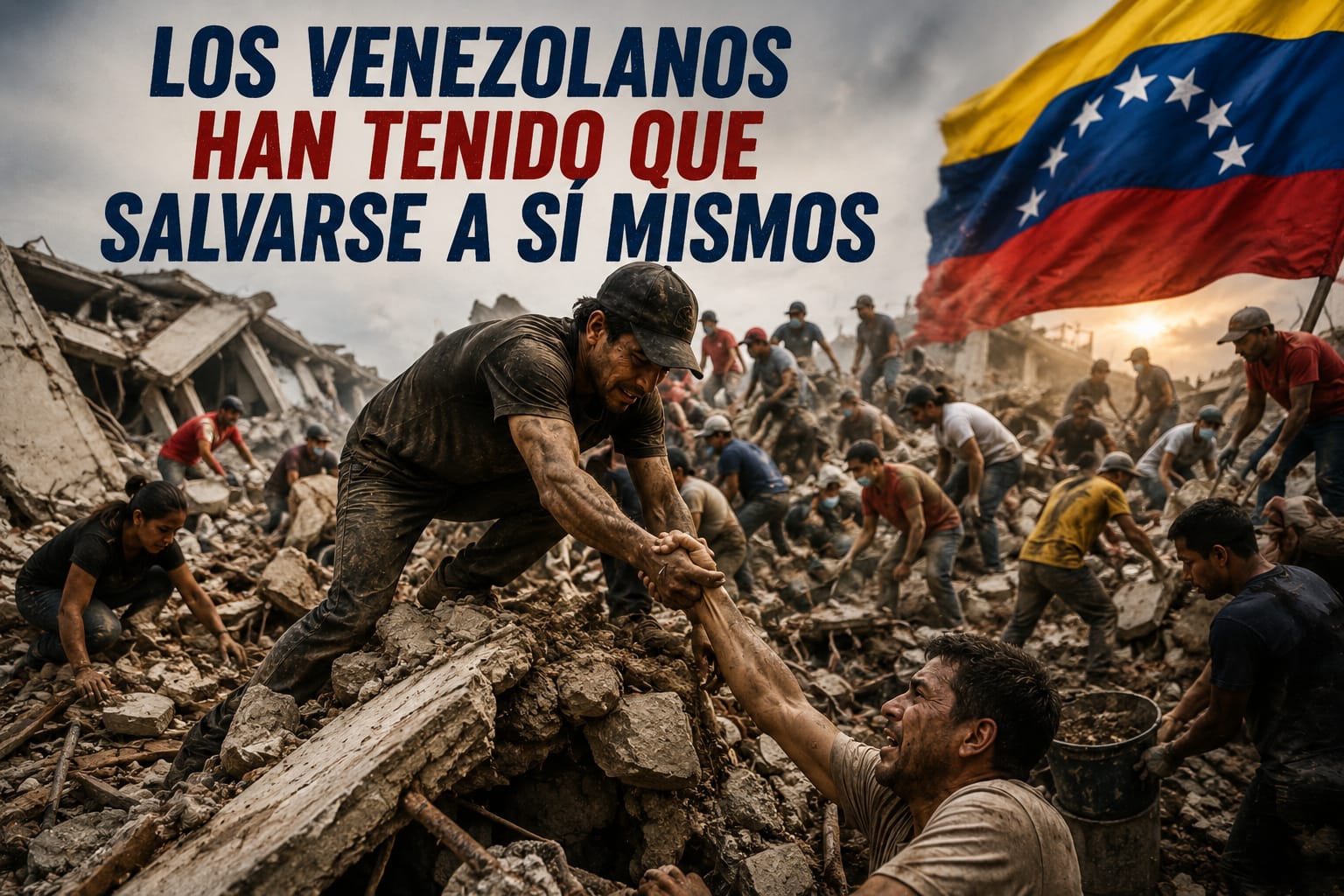 Omar González: Los venezolanos han tenido que salvarse a sí mismos