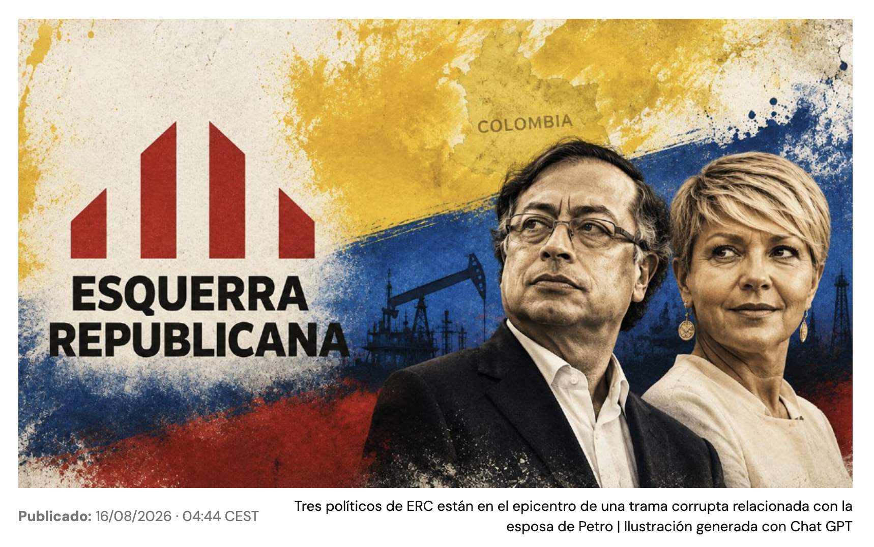 El fin de la era Petro desvela el gran negocio de ERC en Colombia El fin de la era Petro desvela el gran negocio de ERC en Colombia