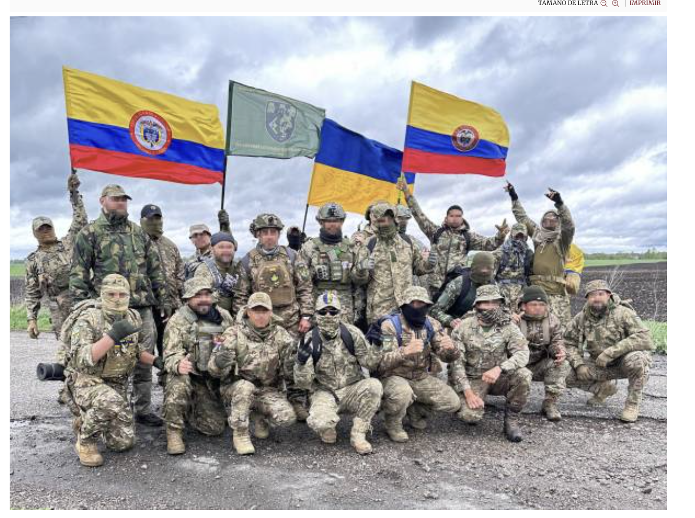 Crónica de la rueda de la muerte de los combatientes colombianos que son carne de cañón en Ucrania