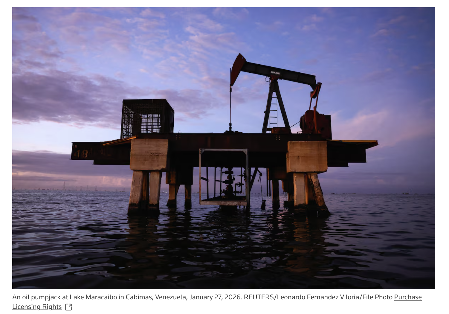Estados Unidos planea adquirir una participación del 35 % en el proyecto petrolero de Alejandro Betancourt, según el WSJ Estados Unidos planea adquirir una participación del 35 % en el proyecto petrolero de Alejandro Betancourt, según el WSJ