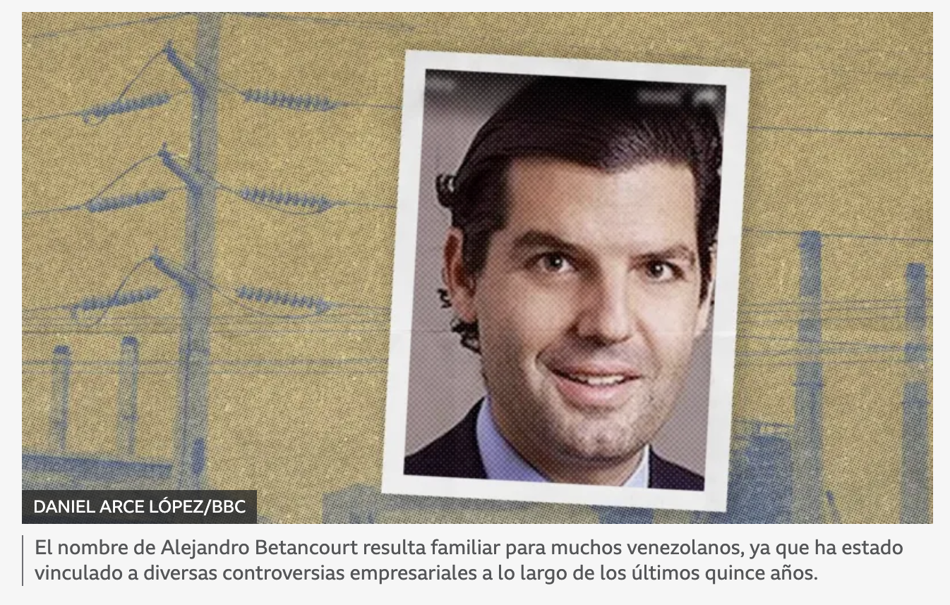 Quién es Alejandro Betancourt, el polémico «bolichico» multimillonario detrás del acuerdo petrolero entre EE.UU. y Venezuela Quién es Alejandro Betancourt, el polémico «bolichico» multimillonario detrás del acuerdo petrolero entre EE.UU. y Venezuela