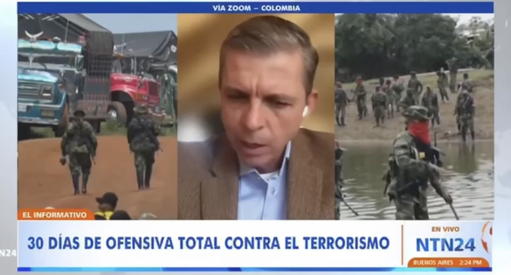Buitrago destaca ofensiva contra grupos armados y cooperación de EE.UU. en Colombia Buitrago destaca ofensiva contra grupos armados y cooperación de EE.UU. en Colombia
